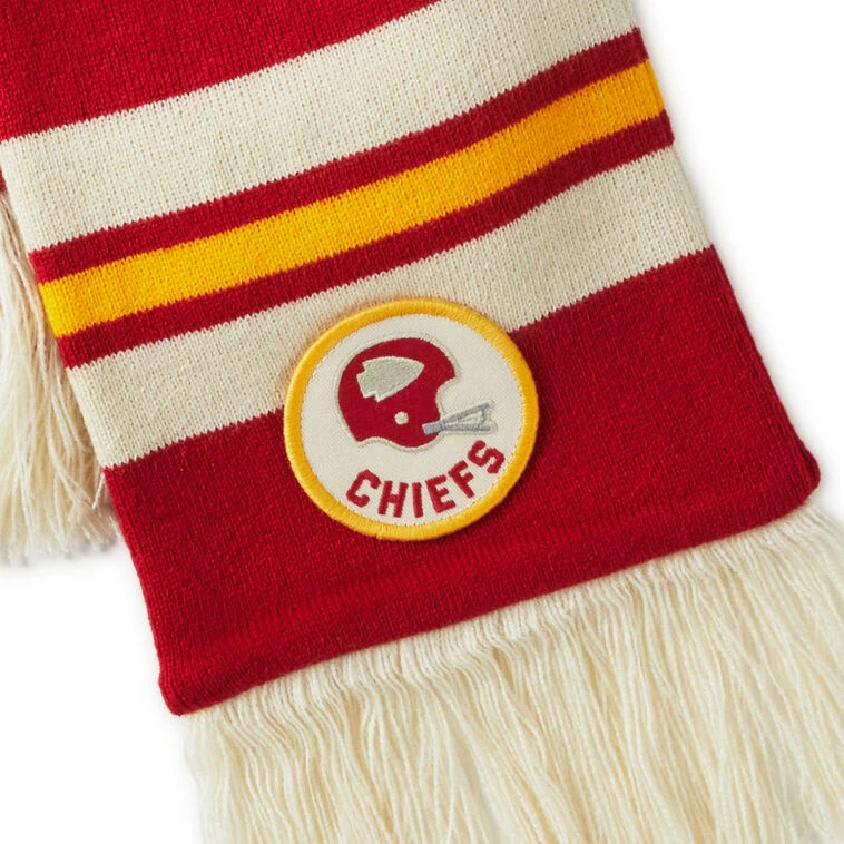 Hallmark Channel Holiday Touchdown: A Chiefs Love Story Vintage Scarf 3 Hallmark Channel Holiday Touchdown: A Chiefs Love Story Vintage Scarf - Image 3