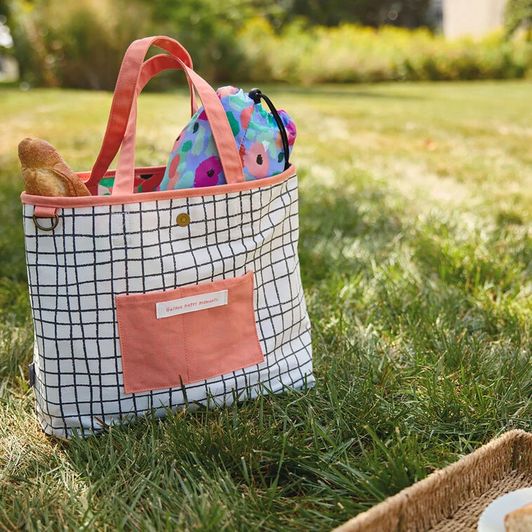 Hallmark Abstract Floral Tote Bag 2 Hallmark Abstract Floral Tote Bag - Image 2