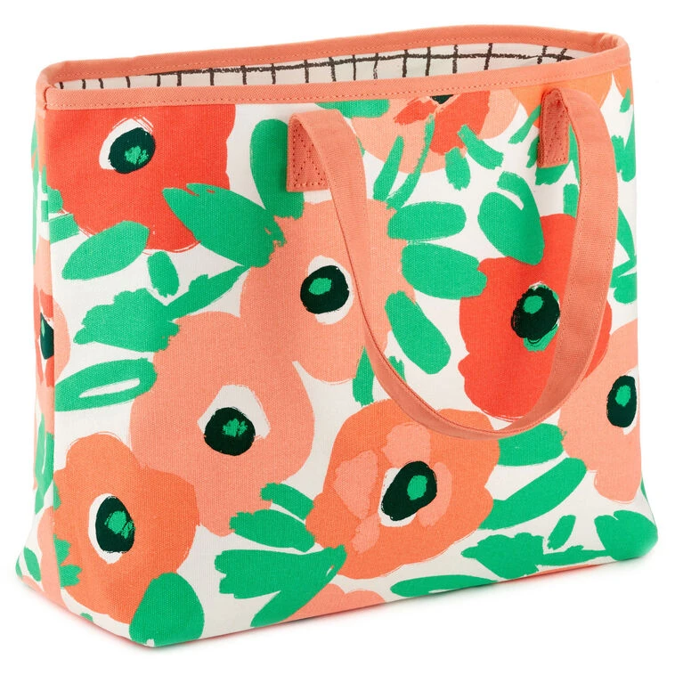 Hallmark Abstract Floral Tote Bag 4 Hallmark Abstract Floral Tote Bag - Image 4