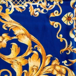 Sylvia Mollie Be Bold Blue And Gold Fashion Scarf 5 Sylvia Mollie Be Bold Blue And Gold Fashion Scarf -Vera Bradley Shop Be Bold Blue and Gold Fashion Scarf 1MHG1061 04