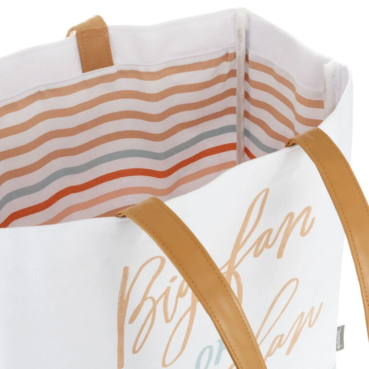 Hallmark Big Fan Of God's Plan Canvas Tote Bag 3 Hallmark Big Fan Of God's Plan Canvas Tote Bag - Image 3