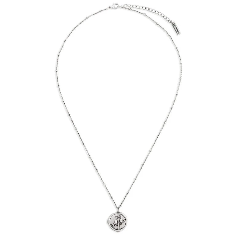 Birds Charm Dear You Sister Necklace, 17.5" 3 Birds Charm Dear You Sister Necklace, 17.5" - Image 3