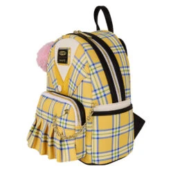Loungefly Clueless Cher Cosplay Yellow Plaid Mini Backpack 7 Loungefly Clueless Cher Cosplay Yellow Plaid Mini Backpack -Vera Bradley Shop Cher Yellow Plaid Clueless Mini Backpack CLBK0003 03