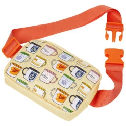 Concept One Gilmore Girls Coffee Mugs Print Belt Bag -Vera Bradley Shop Concept One Gilmore Girls Coffee Mugs Print Fanny Pack GNFB0005HM 06