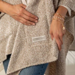 Taupe Remembrance Prayer Shrobe 7 Taupe Remembrance Prayer Shrobe -Vera Bradley Shop Creamy White and Beige Robe Shawl 1005012882 04