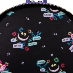 Loungefly Disney Alice In Wonderland Cheshire Cat Mini Backpack -Vera Bradley Shop Disney Alice in Wonderland Cheshire Cat Mini Backpack WDBK4029 05