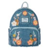 Loungefly Disney Dogs And Cats Denim Mini Backpack