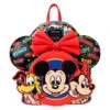 Loungefly Disney Mickey Mouse And Friends Backpack And Headband
