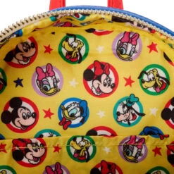 Loungefly Disney Mickey Mouse And Friends Backpack And Headband -Vera Bradley Shop Disney Mickey Mouse Backpack and Mouse Ears Headband WDBKS0025 10