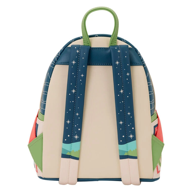 Loungefly Disney Mickey Mouse Holiday Mini Backpack 2 Loungefly Disney Mickey Mouse Holiday Mini Backpack - Image 2