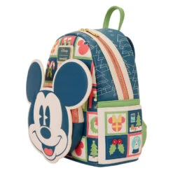 Loungefly Disney Mickey Mouse Holiday Mini Backpack 6 Loungefly Disney Mickey Mouse Holiday Mini Backpack -Vera Bradley Shop Disney Mickey Mouse Face Holiday Mini Backpack WDBK4267 03