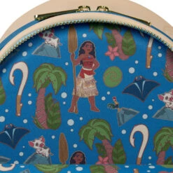 Loungefly Disney Moana Mini Backpack -Vera Bradley Shop Disney Moana Palm Tree Scene Mini Backpack WDBK4068 05