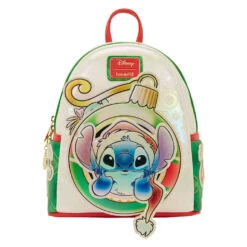 Loungefly Disney Stitch Holiday Mini Backpack