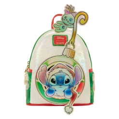 Loungefly Disney Stitch Holiday Mini Backpack 9 Loungefly Disney Stitch Holiday Mini Backpack -Vera Bradley Shop Disney Stitch Christmas Ornament Backpack WDBK4270 03