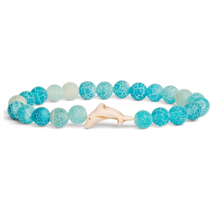 Fahlo Aqua Blue Dolphin Odyssey Bracelet 1 Fahlo Aqua Blue Dolphin Odyssey Bracelet