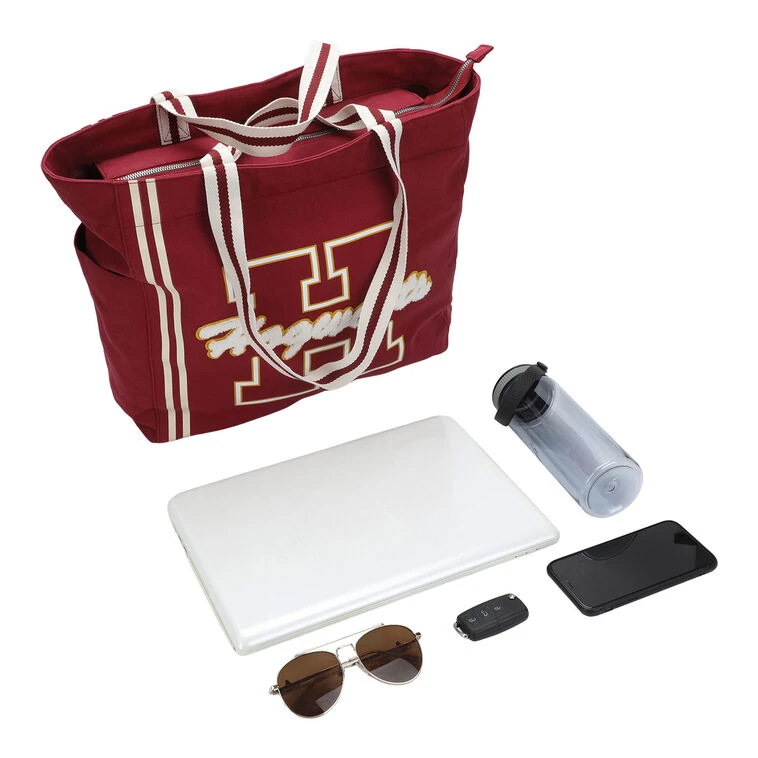 BioWorld Harry Potter Hogwarts Collegiate Tote Bag 8 BioWorld Harry Potter Hogwarts Collegiate Tote Bag - Image 8