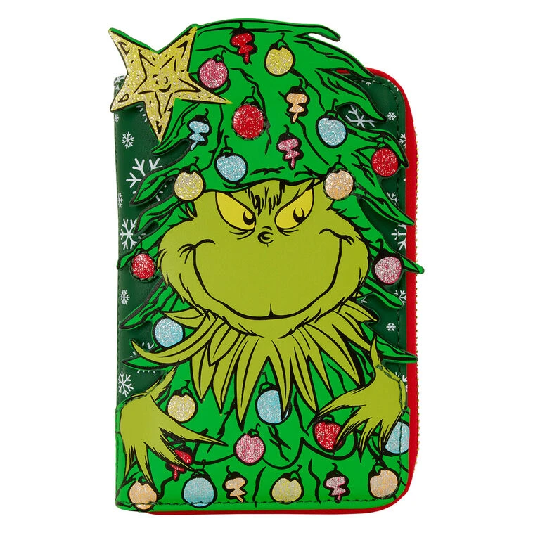 Loungefly Dr. Seuss's How The Grinch Stole Christmas! Grinch Wallet 1 Loungefly Dr. Seuss's How The Grinch Stole Christmas! Grinch Wallet