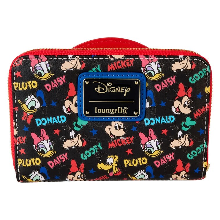 Loungefly Disney Mickey Mouse And Friends Zip-Around Wallet 2 Loungefly Disney Mickey Mouse And Friends Zip-Around Wallet - Image 2