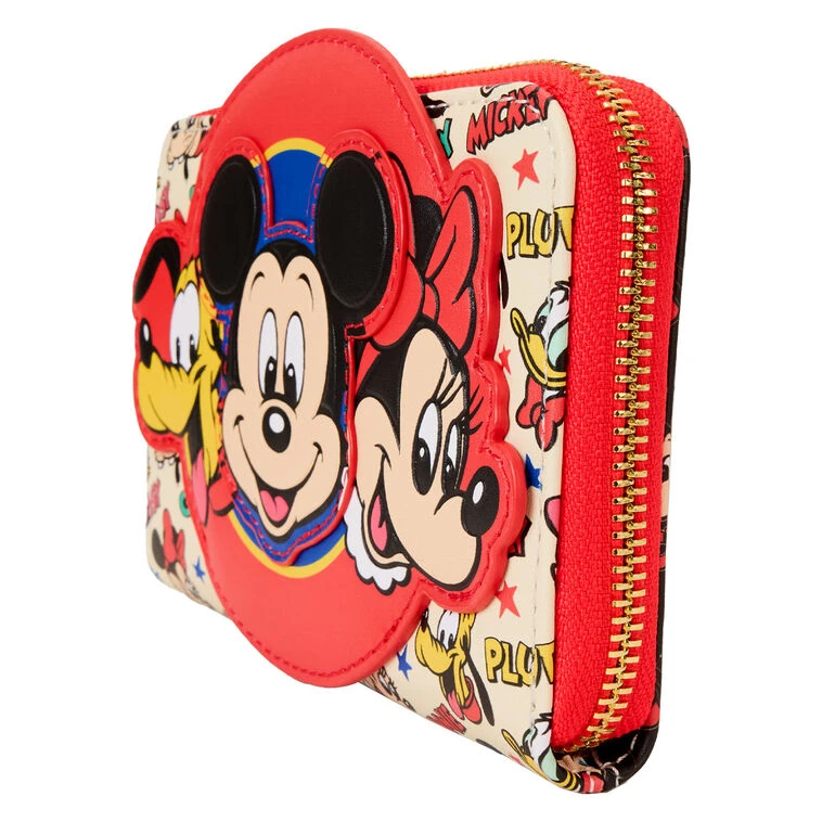Loungefly Disney Mickey Mouse And Friends Zip-Around Wallet 3 Loungefly Disney Mickey Mouse And Friends Zip-Around Wallet - Image 3