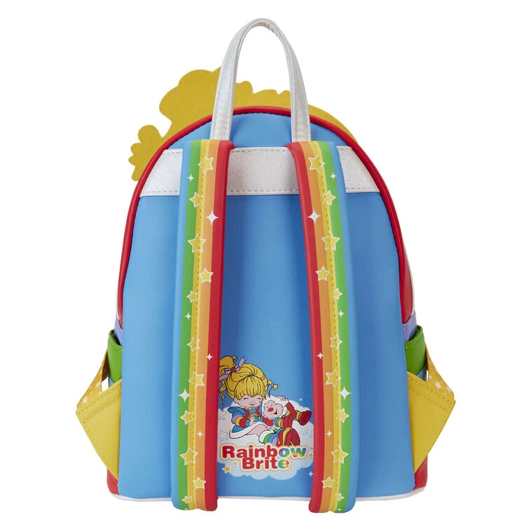 Loungefly Rainbow Brite Mini Backpack 3 Loungefly Rainbow Brite Mini Backpack - Image 3
