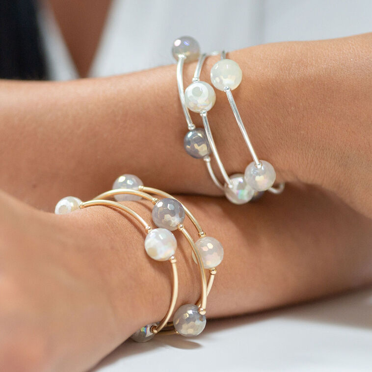 Vera Bradley Shop -Vera Bradley Shop Made As Intended Mystic Champagne Blessing Bracelet AMCB 02