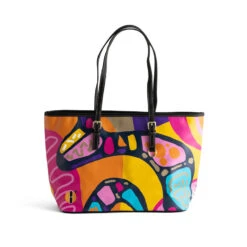 Melissa Mitchell Sister Love Bold Abstract Tote Bag