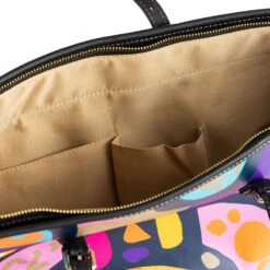 Melissa Mitchell Sister Love Bold Abstract Tote Bag -Vera Bradley Shop Melissa Mitchell Sister Love Shoulder Bag 1MHG1057 04