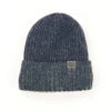 Britt’s Knits Navy Blue Ribbed Knit Men's Beanie Hat