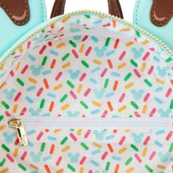 Loungefly Disney Mickey And Minnie Ice Cream Cone Mini Backpack -Vera Bradley Shop Mickey Mouse Ears Ice Cream Cone Mini Backpack WDBK1476 04