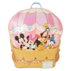 Loungefly Disney Mickey And Friends Hot Air Balloon Mini Backpack