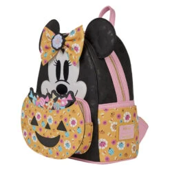 Loungefly Disney Minnie Mouse Glow Pumpkin Mini Backpack 7 Loungefly Disney Minnie Mouse Glow Pumpkin Mini Backpack -Vera Bradley Shop Minnie Mouse GlowintheDark Pumpkin Mini Backpack WDBK4170 03