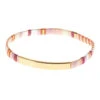 Pink Brave Good Karma Miyuki Bracelet
