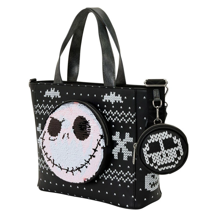 Loungefly The Nightmare Before Christmas Jack Tote Bag With Coin Purse 5 Loungefly The Nightmare Before Christmas Jack Tote Bag With Coin Purse - Image 5