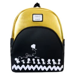 Loungefly Peanuts 75th Anniversary Snoopy And Friends Mini Backpack