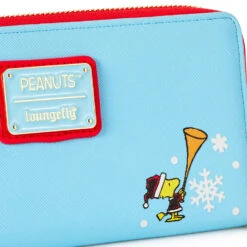 Loungefly Peanuts Sequin Holiday Wallet -Vera Bradley Shop Peanuts Holiday Wallet From Loungefly PNWA0040 04