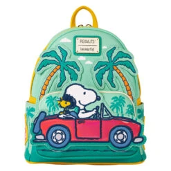 Loungefly Peanuts Snoopy Road Trip Mini Backpack