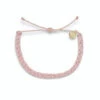 Pura Vida Baby Pink Braided Bracelet