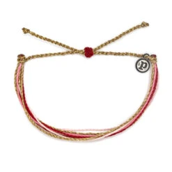 Pura Vida Red Cross Be Mine Original Bracelet