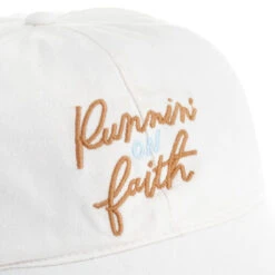 Hallmark Running On Faith White Baseball Cap 6 Hallmark Running On Faith White Baseball Cap -Vera Bradley Shop Running on Faith White Baseball Cap 1FAI1225 03