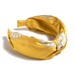 Shiraleah Knotted Yellow Fabric Headband