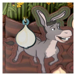 Loungefly Shrek Spring Vibes Mini Backpack -Vera Bradley Shop Shrek and Donkey in Sunflower Field Mini Backpack DWBK0021 06