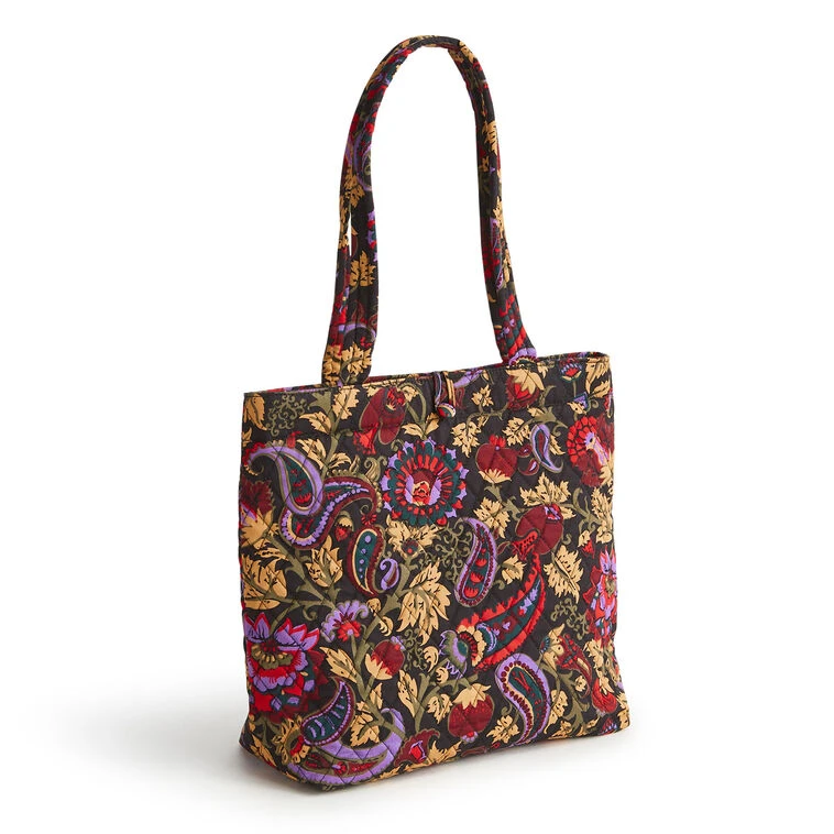 Vera Bradley Small Original Tote In Midnight Garden Paisley 1 Vera Bradley Small Original Tote In Midnight Garden Paisley