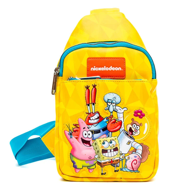 Buckle-Down SpongeBob SquarePants Crossbody Sling Bag 1 Buckle-Down SpongeBob SquarePants Crossbody Sling Bag