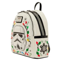 Loungefly Star Wars Stormtrooper Christmas Mini Backpack With Lights 8 Loungefly Star Wars Stormtrooper Christmas Mini Backpack With Lights -Vera Bradley Shop Star Wars Stormtrooper Christmas Mini Backpack STBK0452 05