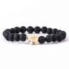 Fahlo Lava Stone Elephant Expedition Bracelet