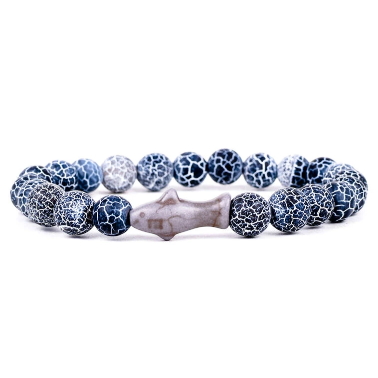 Fahlo Dark Blue Shark Voyage Bracelet 1 Fahlo Dark Blue Shark Voyage Bracelet