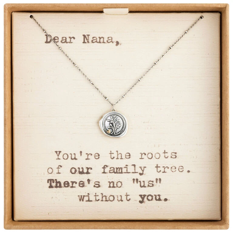 Tree Charm Dear You Nana Necklace, 17.5" 2 Tree Charm Dear You Nana Necklace, 17.5" - Image 2