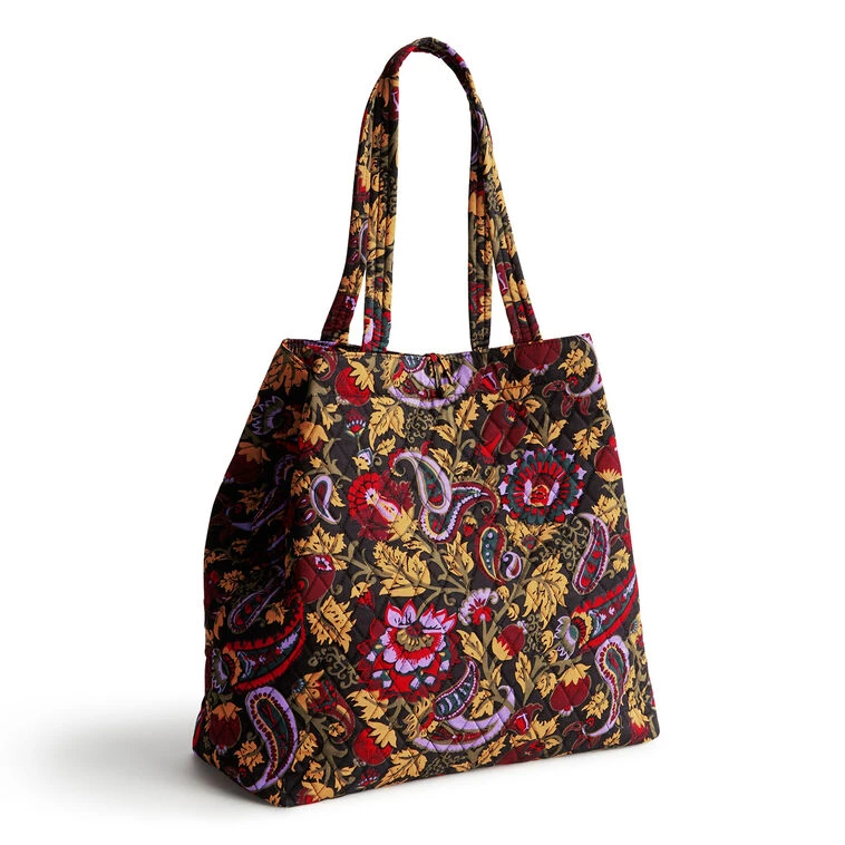 Vera Bradley Original Tote In Midnight Garden Paisley 3 Vera Bradley Original Tote In Midnight Garden Paisley - Image 3