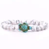 Fahlo White Howlite Conservancy Edition Sea Turtle Journey Bracelet