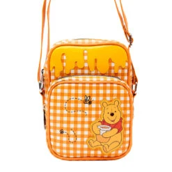 Buckle-Down Disney Winnie The Pooh Gingham Crossbody Bag -Vera Bradley Shop Winnie the Pooh Yellow Gingham Crossbody Bag WWMN63DYCUG 04